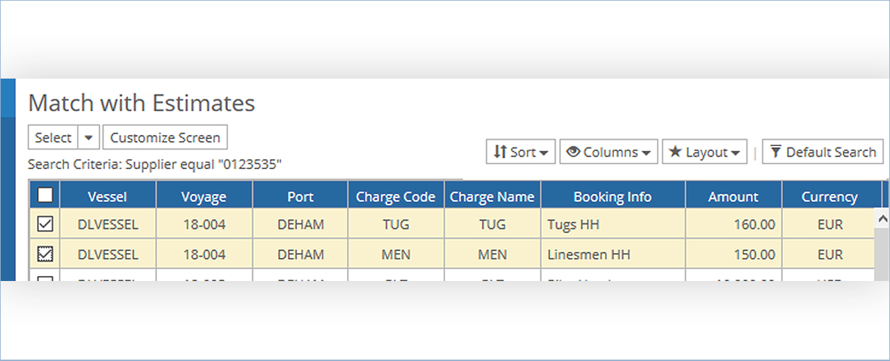 Invoice reconciliation